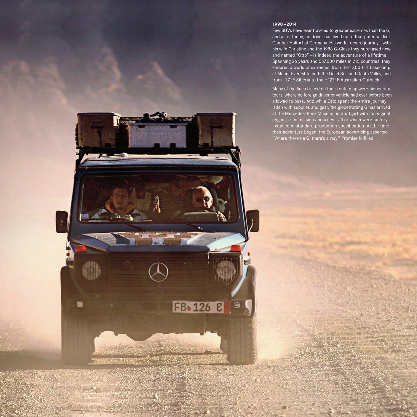 2015 Mercedes-Benz G-Class Brochure Page 14